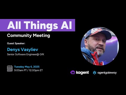 All Things AI Agents community meeting 