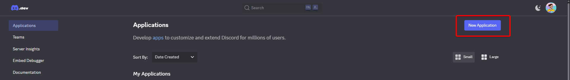 Discord Developer Portal